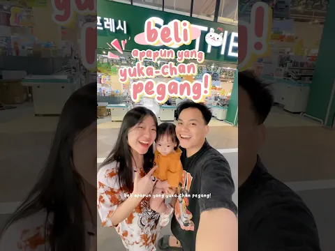 beli apapun yang yuka-chan pegang! #baby #minivlog #yuka #vlog #family #shopping #shoppingchallenge
