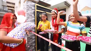 Baby 👦 ka welcome 🎉 | Baby को घर 🏠 लेके आये 😊 सभी खुश हो गये😊 #Rahulsonam#mkstudio