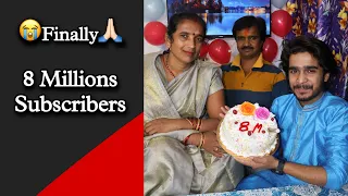 😭Finally 8 Millions Subscribers Complete🙏🏻 // #artistshintumourya #youtube
