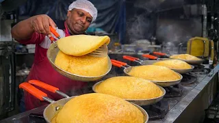 Extreme Fluffy Omelette & Creamy Pasta | Street Food Process