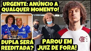 DAVID LUIZ PODE SER ANUNCIADO NO FLAMENGO A QUALQUER MOMENTO? VIAJOU E DEU PISTA? DUPLA REEDITADA?