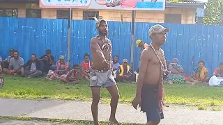 Street comedy  Lae, Papua New Guinea