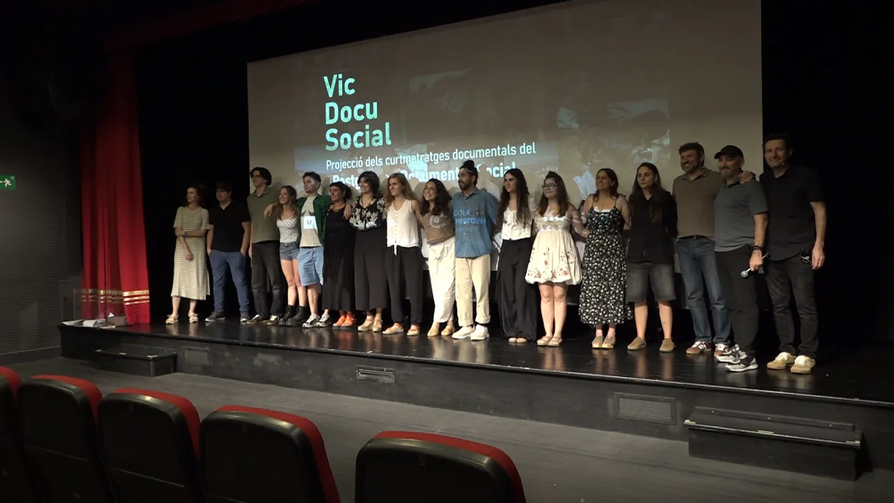 El Vic Docu Social premia els millors curtmetratges del primer Postgrau en Documental Social