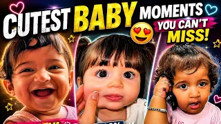 Cutest Baby Moments Compilation 😍 | Funny & Adorable Babies That Will Melt Your Heart ❤️