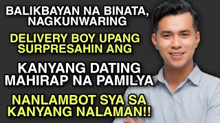 BALIKBAYAN, NAGKUNWARING DELIVERY BOY SA MAHIRAP NA MAGULANG!! | Pinoy Tagalog Story