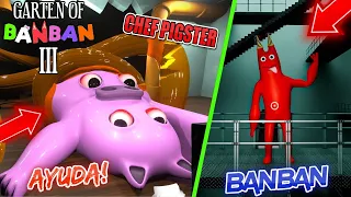 ¡DESBLOQUEAMOS EL FINAL SECRETO DEL CHEF PIGSTER Y BANBAN REGRESA en GARTEN OF BANBAN 3  | Maylea