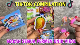 MAKAN SEMUA PERMEN VIRAL UNIK ANEH JAJANAN SD | KOMPILASI VIDEO TIKTOK CHRISTINE YUWANTI