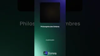 Philosophie des ombres