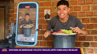 Conheça o menino que come no balde, entrevista do GLOBO ESPORTE Pi