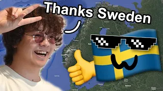 Trying Junpei's leftovers from Sweden 🇸🇪