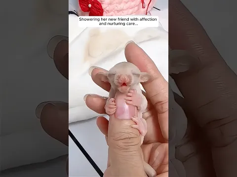 लड़की ने sugar glider के बच्चे को कैसे पाला #shorts @GlobalBlend01