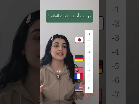 ترتيب أصعب 10 لغات في العالم! 🌍
