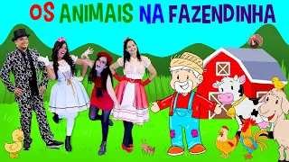 OS ANIMAIS NA FAZENDINHA ♪ Turma Kids e Cia feat Stefhany