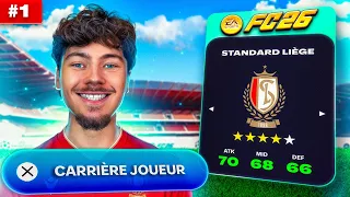 JE VEUX DEVENIR LE PREMIER BELGE BALLON D’OR !🌟🇧🇪 | CARRIÈRE JOUEUR FC26 #1