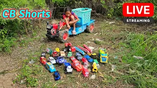 Today, how about riding a tractor to find small cars
