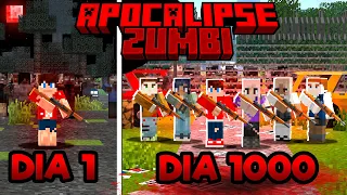 Sobrevivi 1000 dias no APOCALIPSE ZUMBI - O FILME