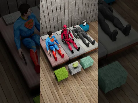 Batman vs Deadpool vs Superman | Alarm Every Morning | Marvel Animation