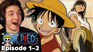My FIRST Reaction to ONE PIECE!!