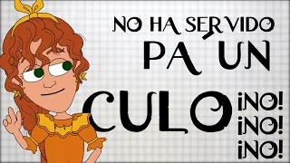 No ha servido pa un cul%