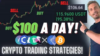 💰HOW I MAKE UP TO $100 A DAY TRADING CRYPTO!!!!!!!!! (Full Tutorial With Trades)
