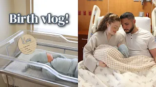 First Time Mom Labor and Delivery Vlog 🤍