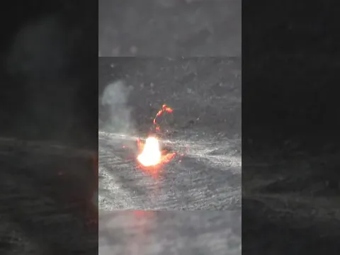 THIS IS WHAT HAPPENS WHEN YOU THROW ORGANIC WASTE INTO A VOLCANO... 😰🌋