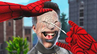 SPIDER-MAN "Saves" the City in Boneworks VR