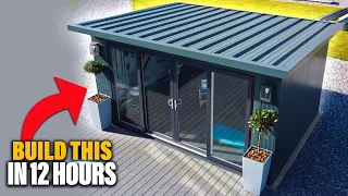 How We Built A Garden Room In Under 12 Hours