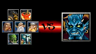 7 Heroes vs Archimonde