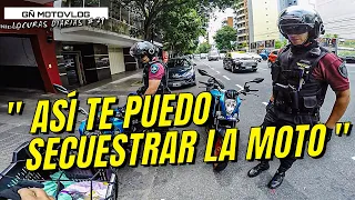 Observaciones diarias #71 ME PARA LA POLICIA Y ME HACE LIO | RODANDO SUR OPEN GARAGE | GÑ MOTOVLOG