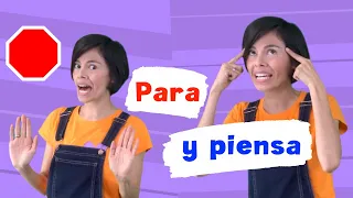 PARA y PIENSA - Canción de buen comportamiento / Ser Amable | Música Infantil | KINDER