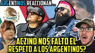 ACZINO VS CHILI PARKER - ACZINO NOS FALTO EL RESPETO A TODOS?😡 ARGENTINOS REACCIONAN - LIGA BAZOOKA