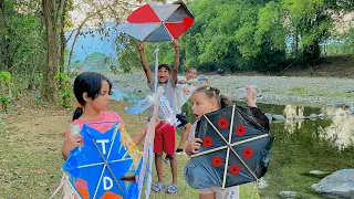 Las niñas 👭🪁 que vuelan más chichiguas del mundo *Parte 7* 😱🌎🧵