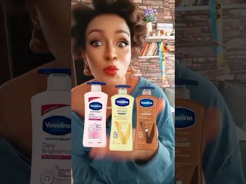 Différence entre les 3 vaseline, quel est ton choix #congolaise  #bestproducts #bodylotion