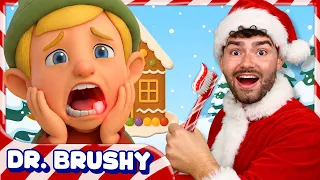 The Christmas Holiday Adventure with Dr. Brushy | Preschool & Toddler Learning Video