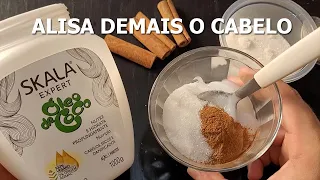 ALISA DEMAIS, Cabelo Fica Liso Escorrido com Progressiva Caseira!