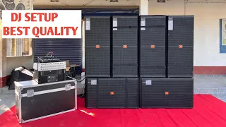 Heavy Competition Dj Setup 4 Top 2 Bass 2 Amplifier Mixer | 2025 BEST DJ SETUP INDIAS TOP BRANDS PRO