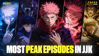 🔥 Most Peak Episodes of Jujutsu Kaisen #anime #shorts