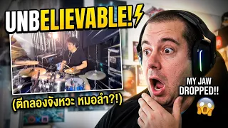 🎮GAMER REACTS - ตีกลองจังหวะ หมอลํา ลายพิณ ลายแห่ ม่วนๆ  อ.โน ชานน ชินราช