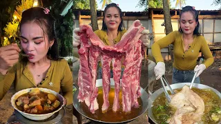 Cooking curry pork with good flavor recipe