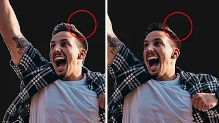 BORDES PERFECTOS: 2 Métodos para QUITAR LOS BORDES BLANCOS cuando recortas imágenes con Photoshop