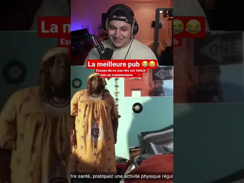 La meilleure pub pour lion 😭😂 twitch: lemedtv