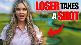 TWO GIRLS GOLF CHALLENGE | Paige Mackenzie