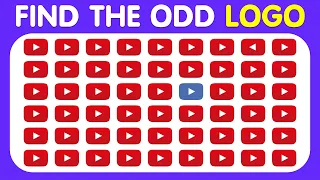 【Easy, Medium, Hard Levels】Can you Find the Odd Logo in 15 seconds?#30