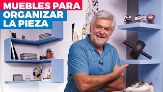 Cómo hacer muebles para organizar la pieza