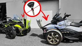 How To Unlock Front Trunk Without Key | Can-Am Spyder F3 & RT | MartinTheVlogger Top Tips