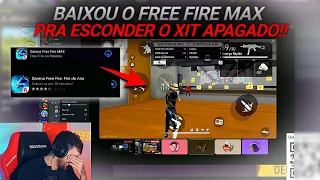 ESSE CARA APAGOU O FF COM XIT E BAIXOU O FREE FIRE MAX PRA ENGANAR O WEED,MAS FOI PEGO NO FLAGRA!!