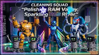 Robot Nano Duster Cleaning : RAM Valley Gold Pin Shine & ASMR Restoration | Cleaning Squad