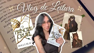 lendo Principe Cruel e surtando | vlog de leitura  ₊˚⊹