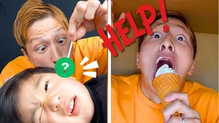 【Funny Dad🕺🎉】 Yoshipapa's funny video🥳🥳🥳#longvideo#よしパパ#funny baby #dad#checkitout 👍　#happening💥